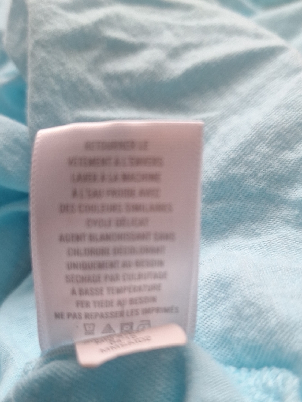 Aeropostale Light Blue Graphic Tank - Make Today So Awesome Size XS-TP - Picture 7 of 9